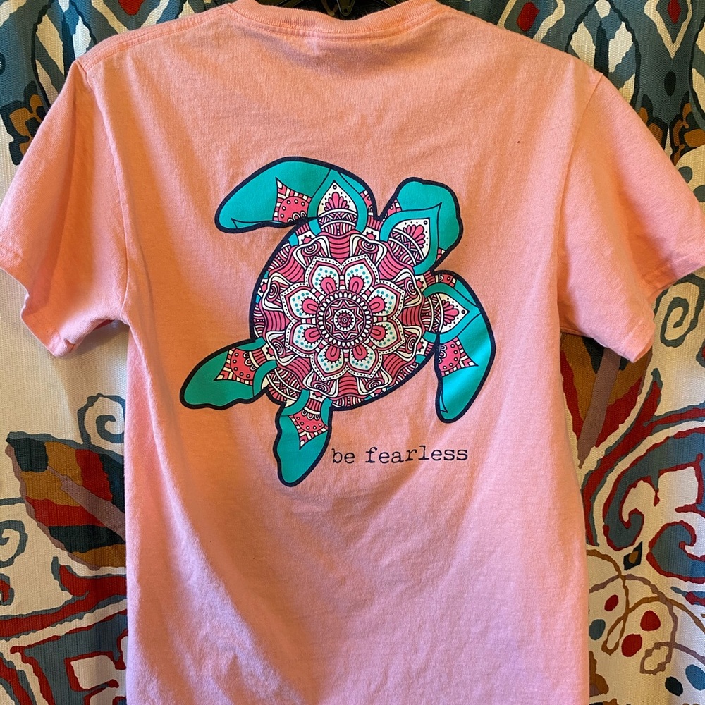 Simply Southern Mandala Sea Turtle Tshirt